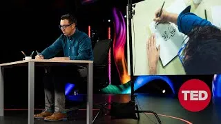 Live Drawings of the Human Experience | Jarrett J. Krosoczka | TED