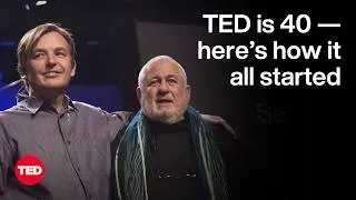 TED Is 40 — Here’s How It All Started | Chris Anderson and Richard Saul Wurman | TED