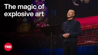 A Firework Ladder to the Sky — and the Magic of Explosive Art | Cai Guo-Qiang | TED