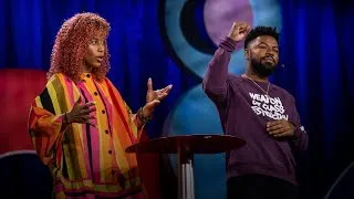 Aja Monet and phillip agnew: A love story about the power of art as organizing | TED