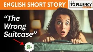 START TO UNDERSTAND English with a Simple Story | The Wrong Suitcase (+ Words and Phrases)