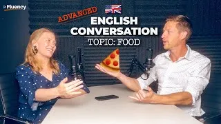 Advanced English Conversation: Talking about FOOD in the UK, USA, and Spain 🍔(with Subtitles!)