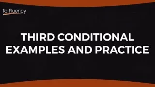 Third Conditional Examples and How to Use It (English Grammar with Exercise)