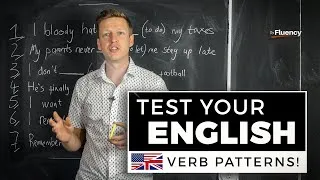 English Learners: Can You Pass this Test on Verb Patterns? Take the Quiz to Find Out!