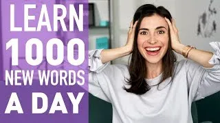 HOW TO LEARN 100+ ENGLISH WORDS A DAY. ENGLISH VOCABULARY WITH MARINA MOGILKO