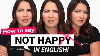 Negative Emotions in English 😒😑 Expressions, Body Language & Tone