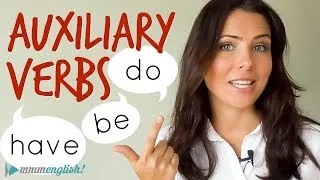 Tips To Improve Your Grammar! 👉 English Auxiliary Verbs  |  BE, DO & HAVE