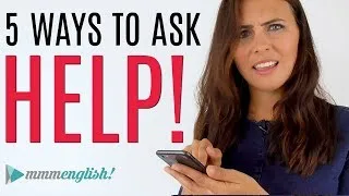 How To Ask for Help in English  |  Common Expressions #spon