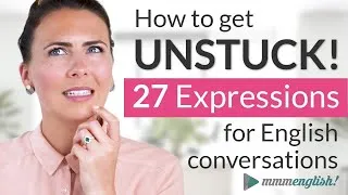 Stuck in English Conversations? Let's Get You UNSTUCK!