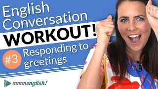 English Conversation Training ⚡️Pronunciation Workout #3