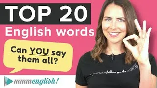 How to Pronounce the MOST Common English Words | Say Them NATURALLY!