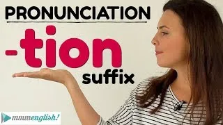 English Pronunciation Lesson | -TION suffix